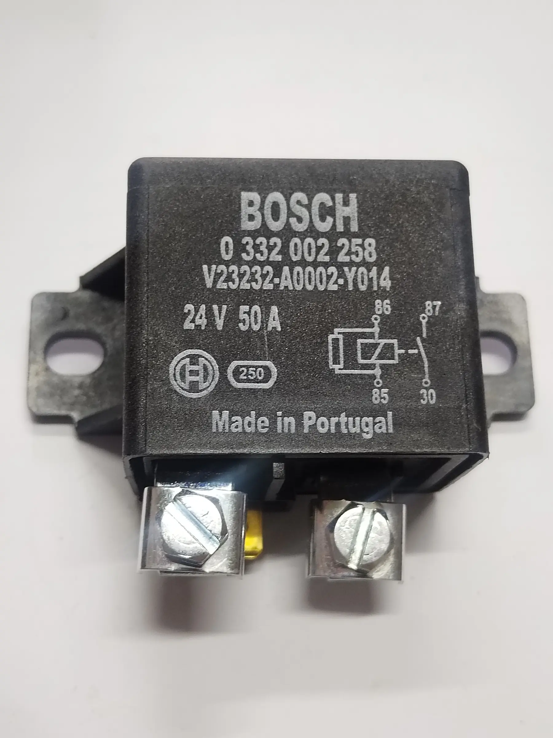 Relevador de potencia bosch de 24v 0-332002258