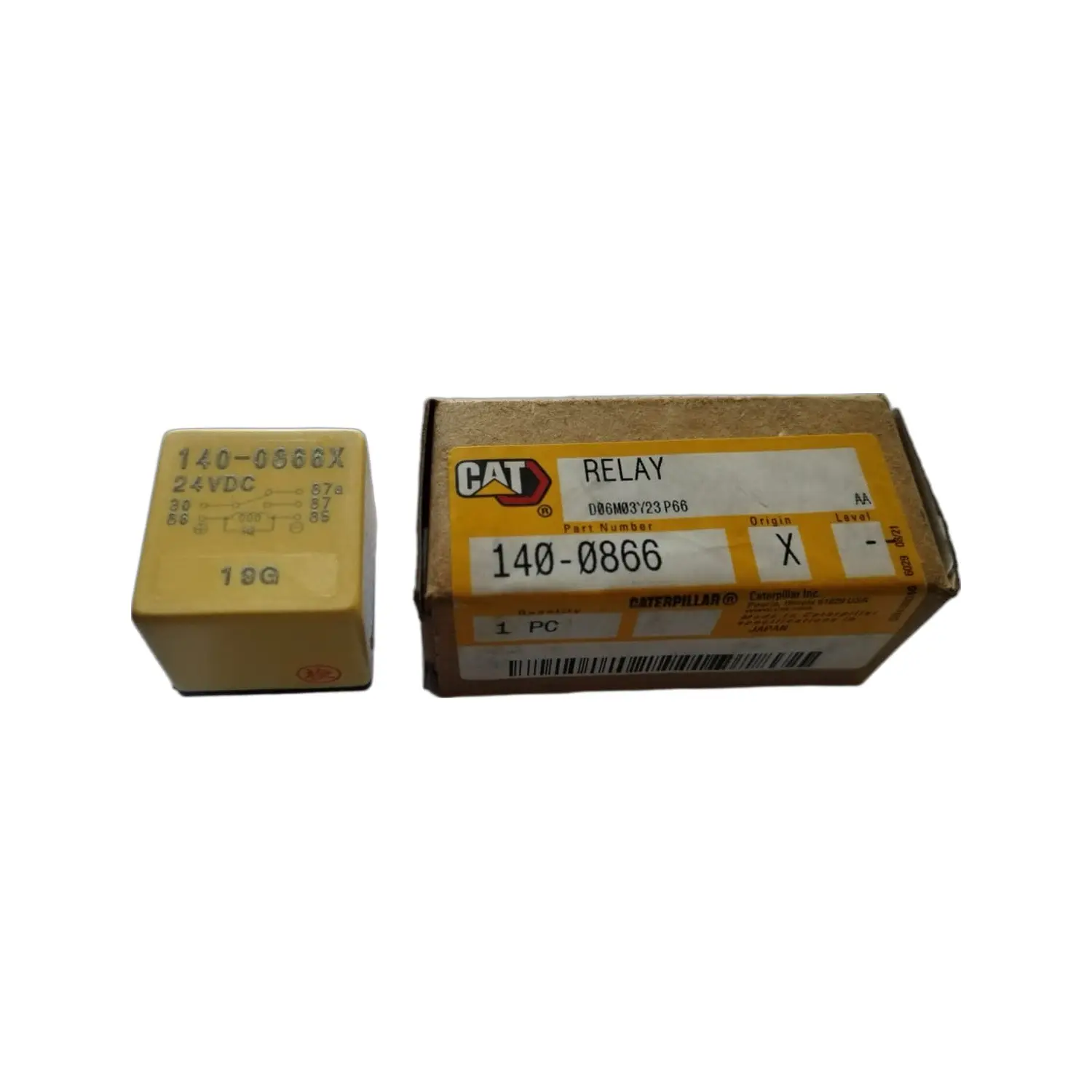 Relevador Caterpillar de 24v 140-0866