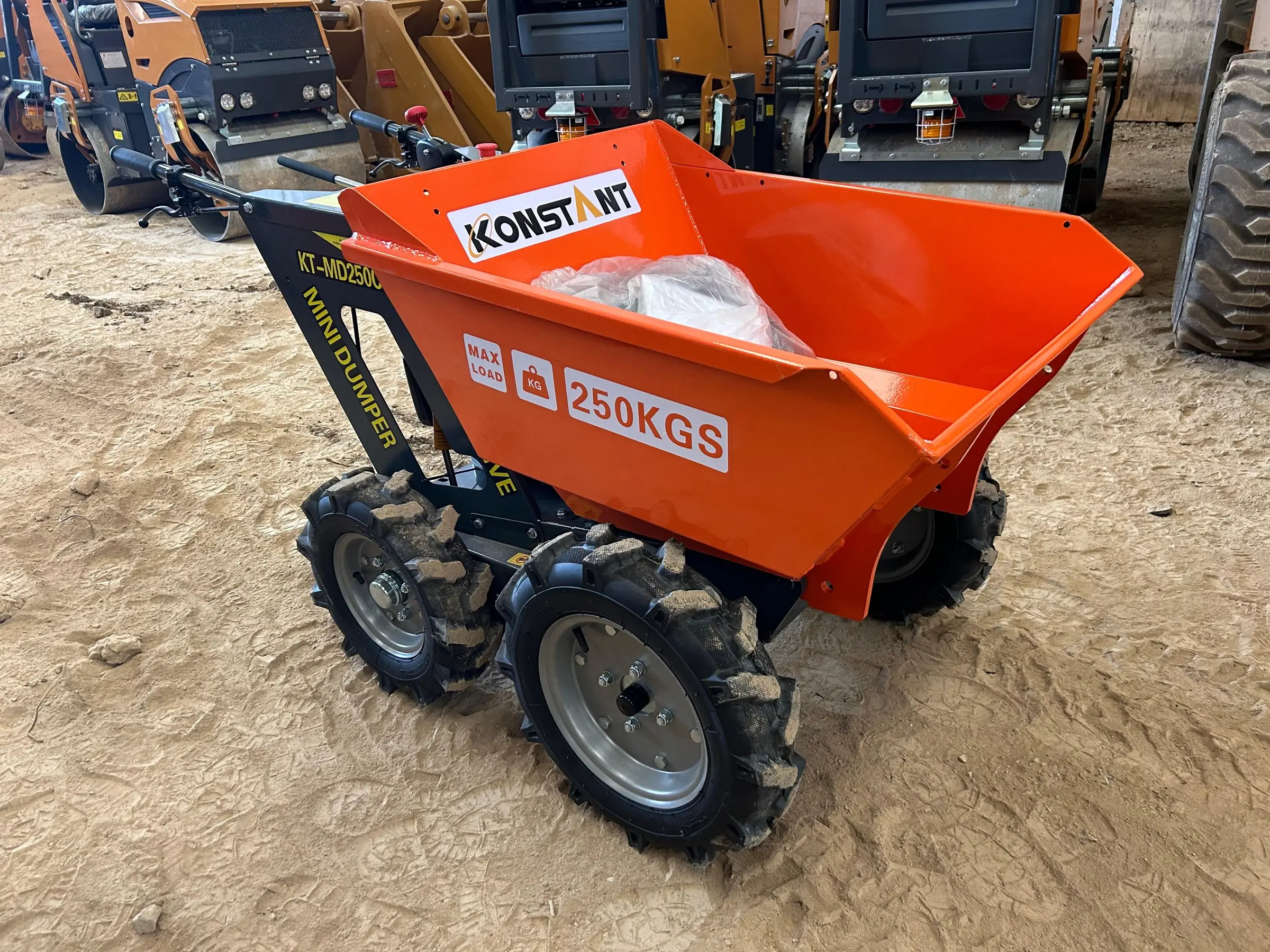 Carretilla Motorizada MD25, Carga 250 Kg