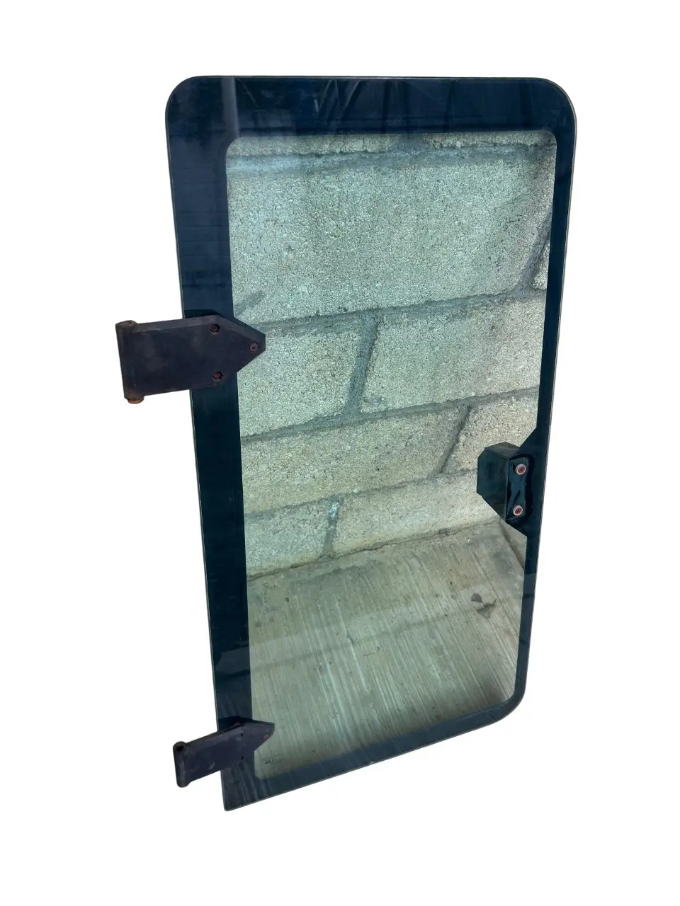 Cristal superior trasero de puerta izquierdo CASE 580L R52881