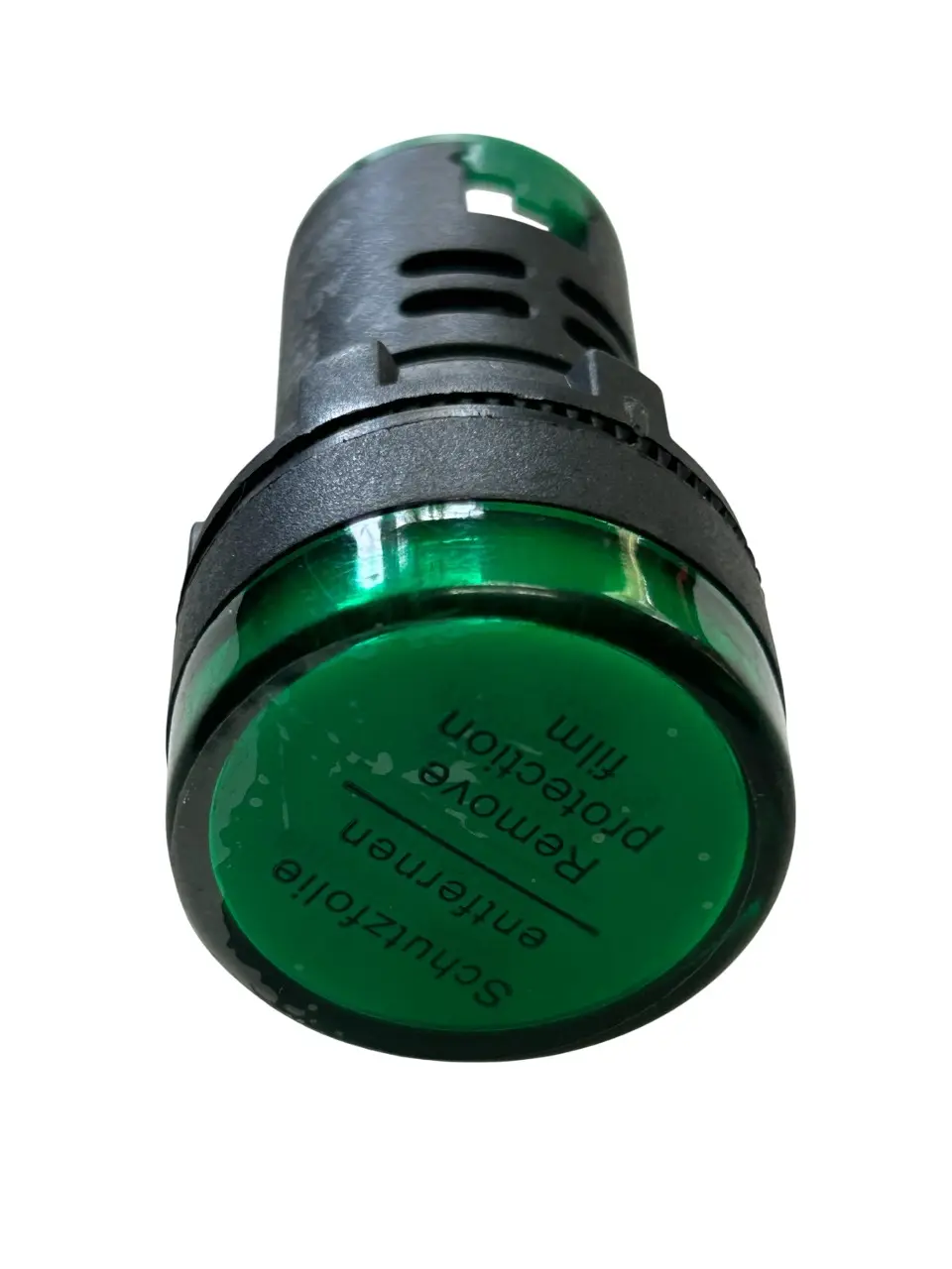 Luz indicadora de encendido para equipos de compactación