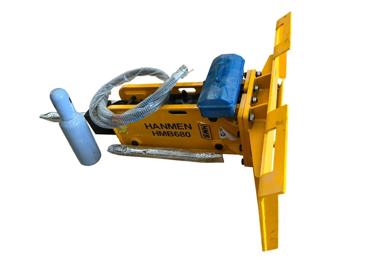 Martillo hidráulico para minicargador HMB680 para todas las marcas - Accesorios (foto 4)