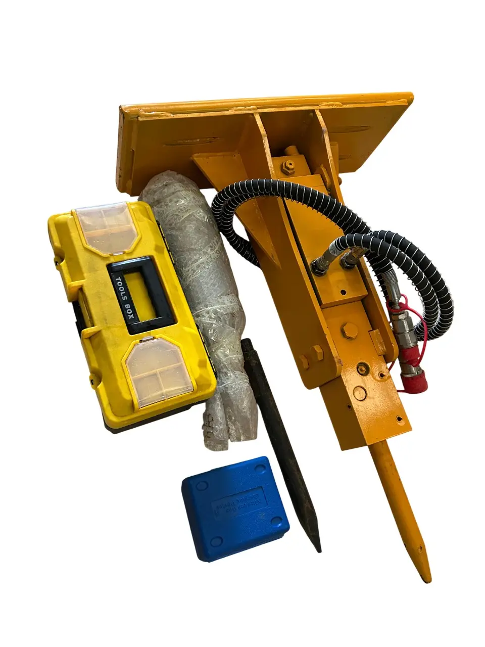 Martillo hidráulico para mini cargador BMS380 Tipo NPK, photo 4
