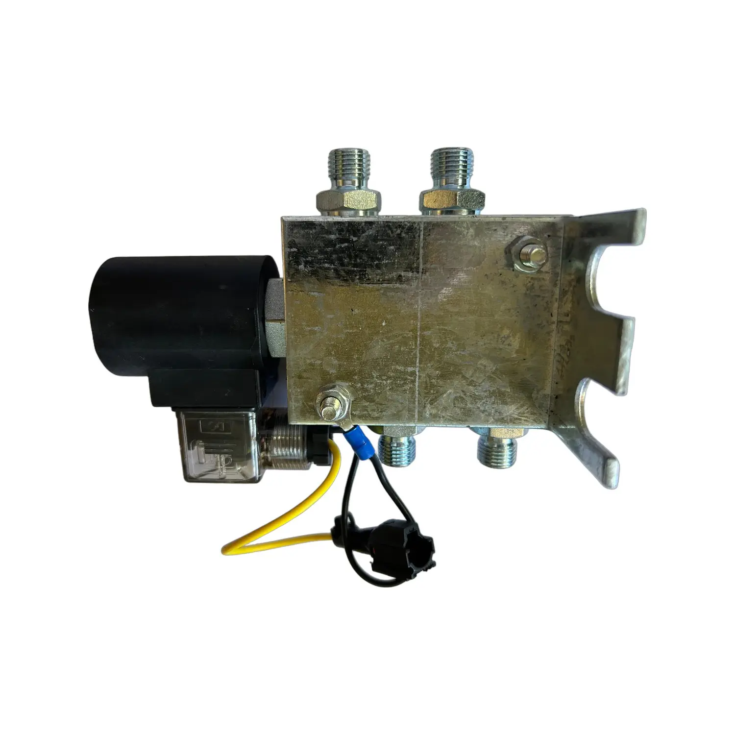 Electroválvula solenoide para acoplador rápido de excavadora (12 V / 24 V)