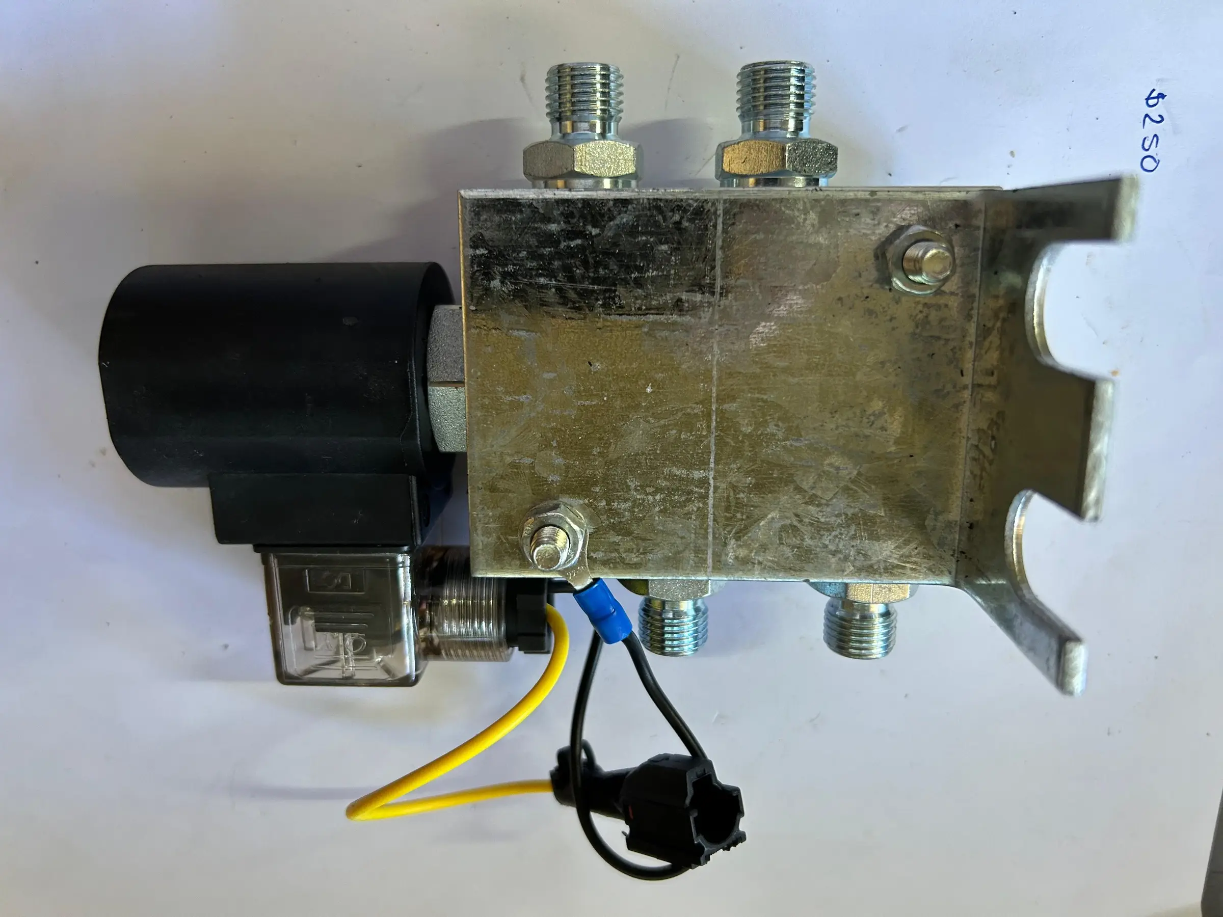 Electro válvula solenoide de24v para acoplador de excavadora