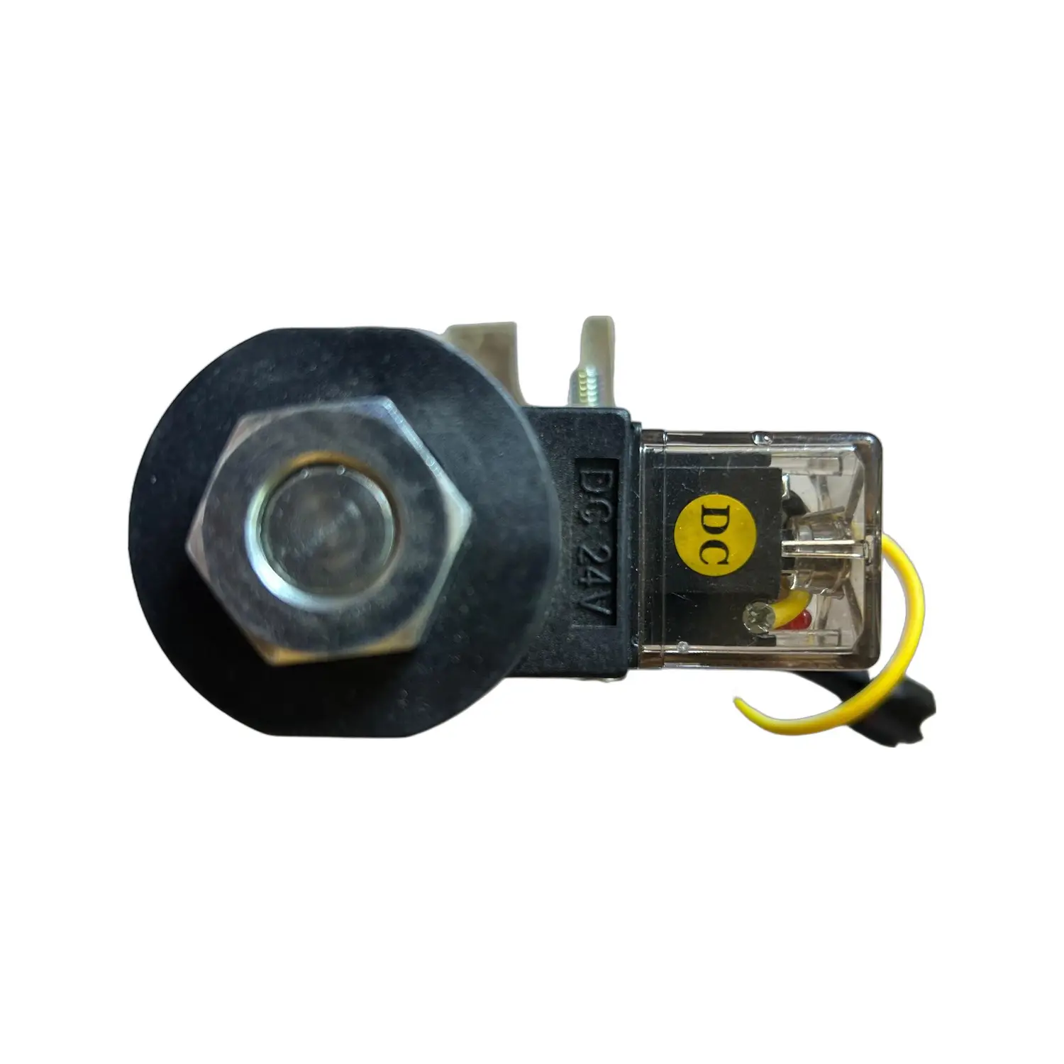 Electroválvula solenoide para acoplador rápido de excavadora (12 V / 24 V)