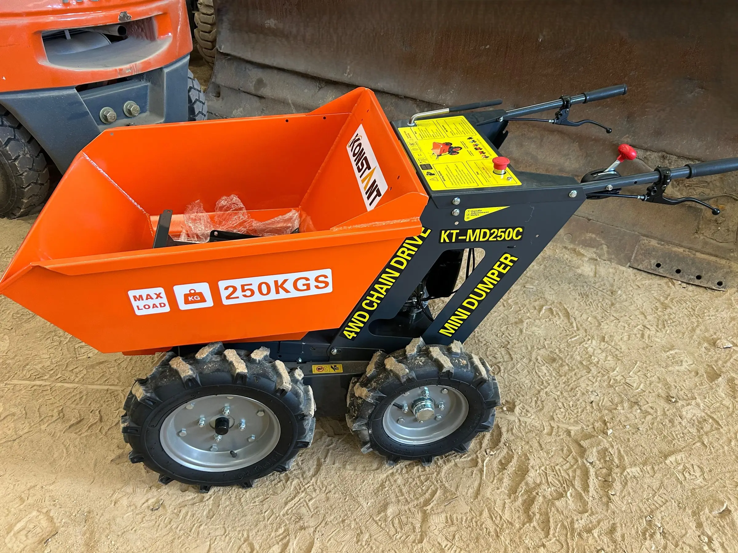 Carretilla Motorizada MD25, Carga 250 Kg