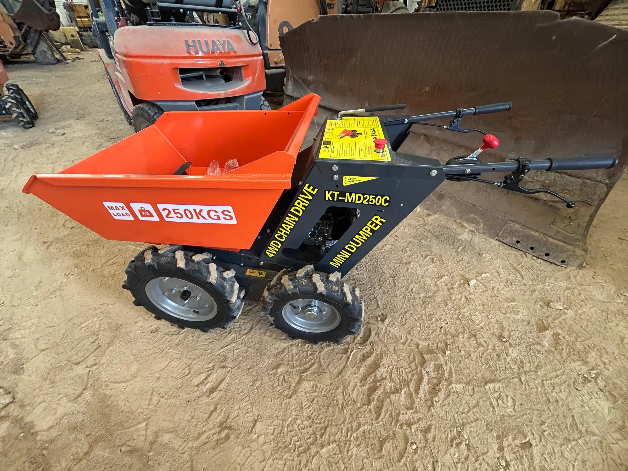 Carretilla Motorizada MD25, Carga 250 Kg