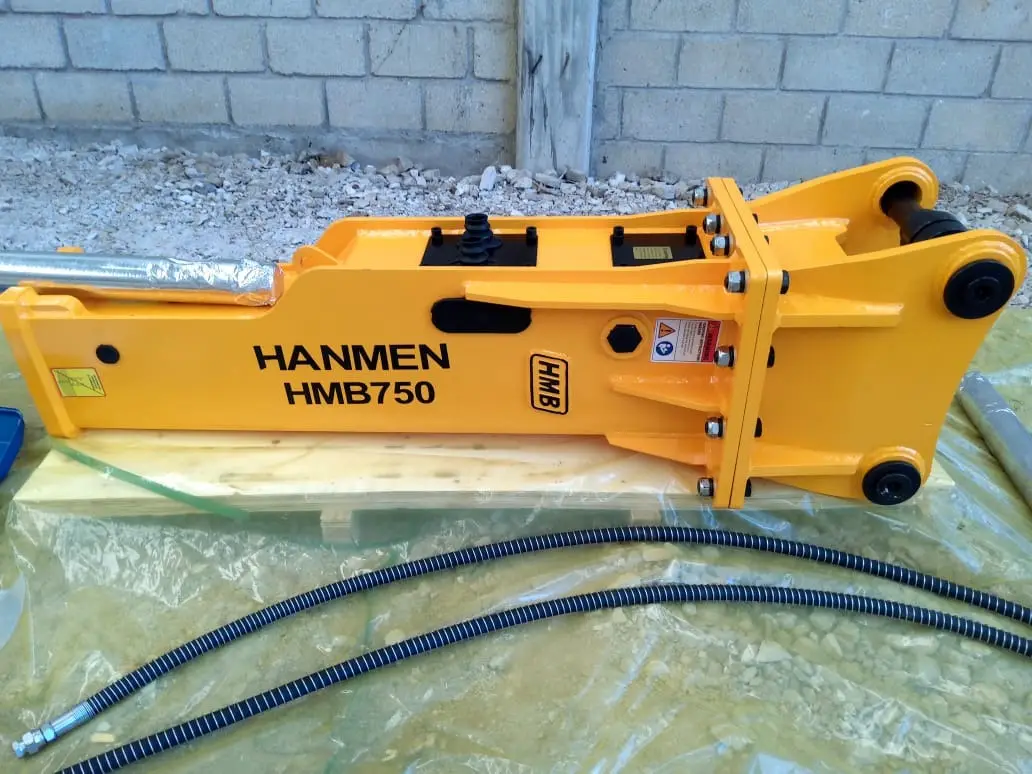 Martillo Hidráulico HMB750 para retroexcavadoras Nuevo Tipo Indeco