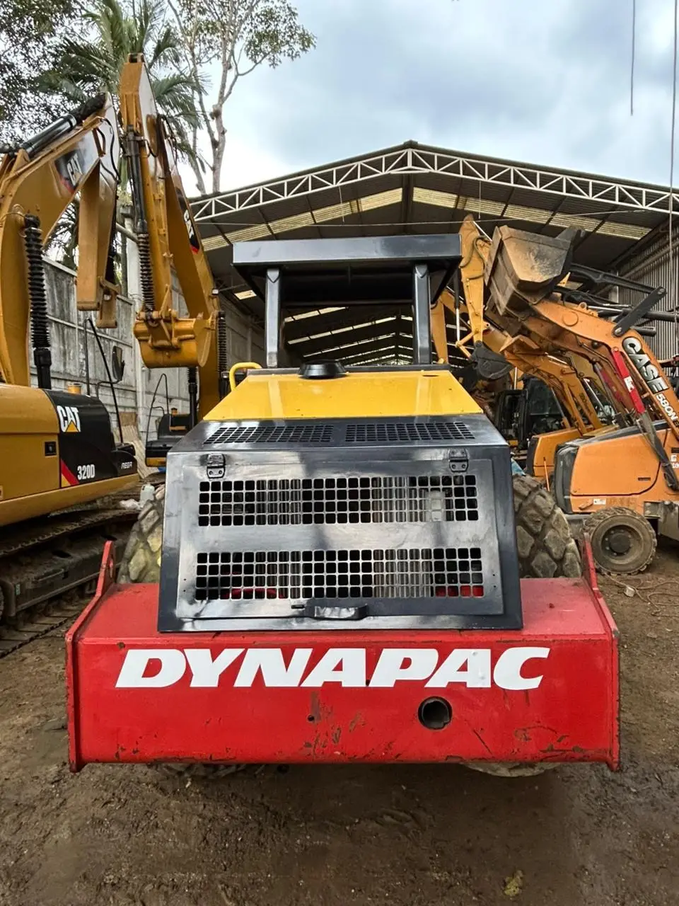 Rodillo Compactador Dynapac 250D 2008, 10.8 Ton
