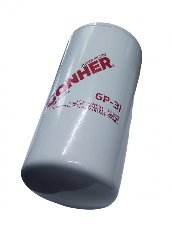 Filtro de aceite Gonher GP-31 para equipo pesado