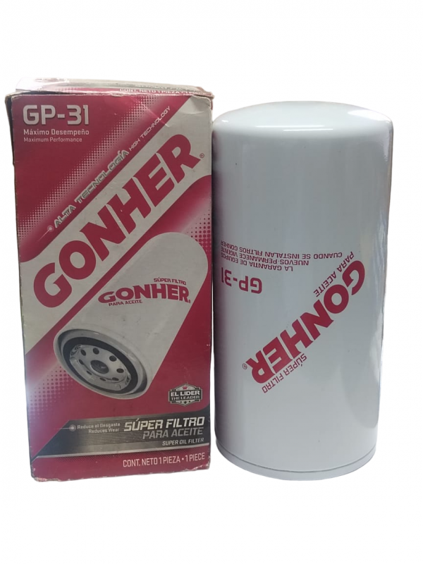 Filtro de aceite Gonher GP-31 para equipo pesado - Image 8