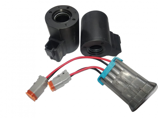 Solenoide de avance y retroceso equipos case