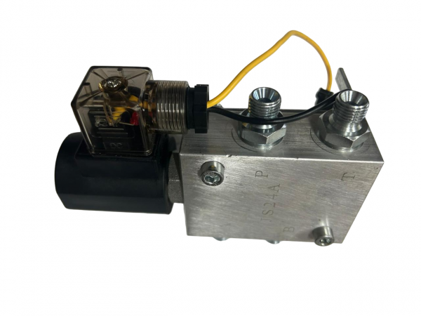 Electro válvula solenoide de12v para acoplador retroexcavadora - Image 4