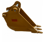 Bote para retroexcavadora de 12" para tubería