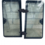 Cristal superior trasero de puerta CASE 580L R52881 / R52882