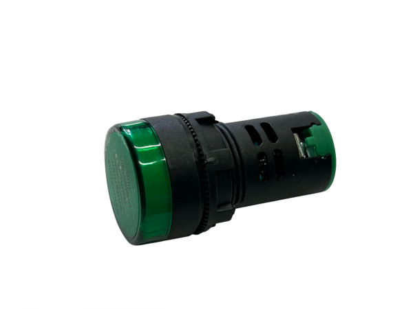 Luz indicadora de encendido para equipos de compactación