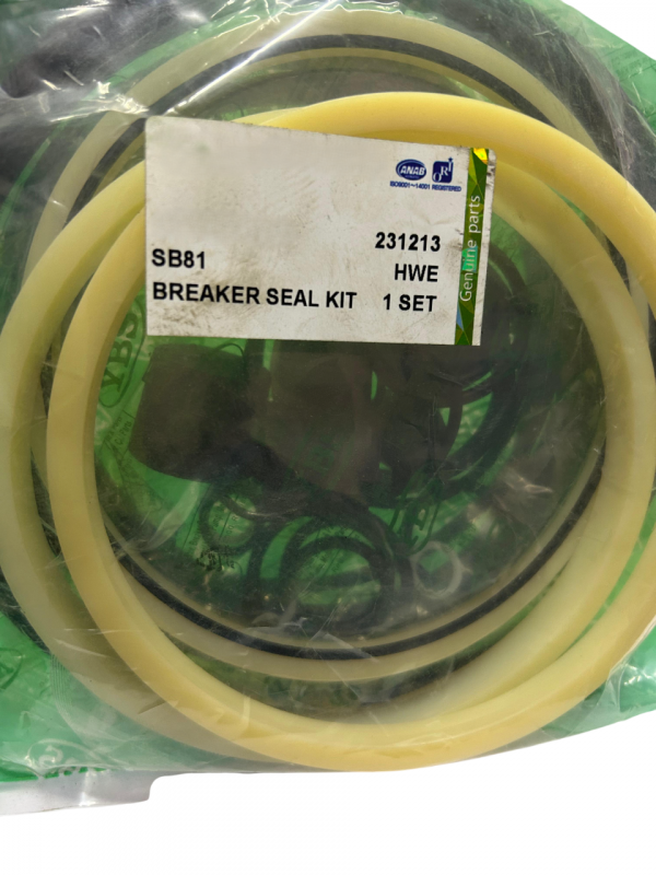 Kit de sellos para martillo hidráulico HMB1400 231213, Soosan SB81