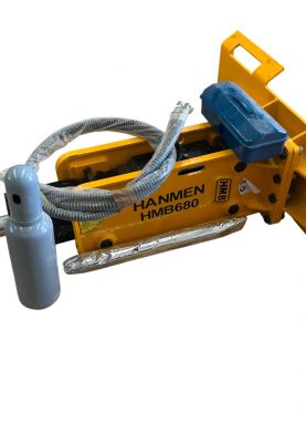 Martillo hidráulico para minicargador HMB680 para todas las marcas