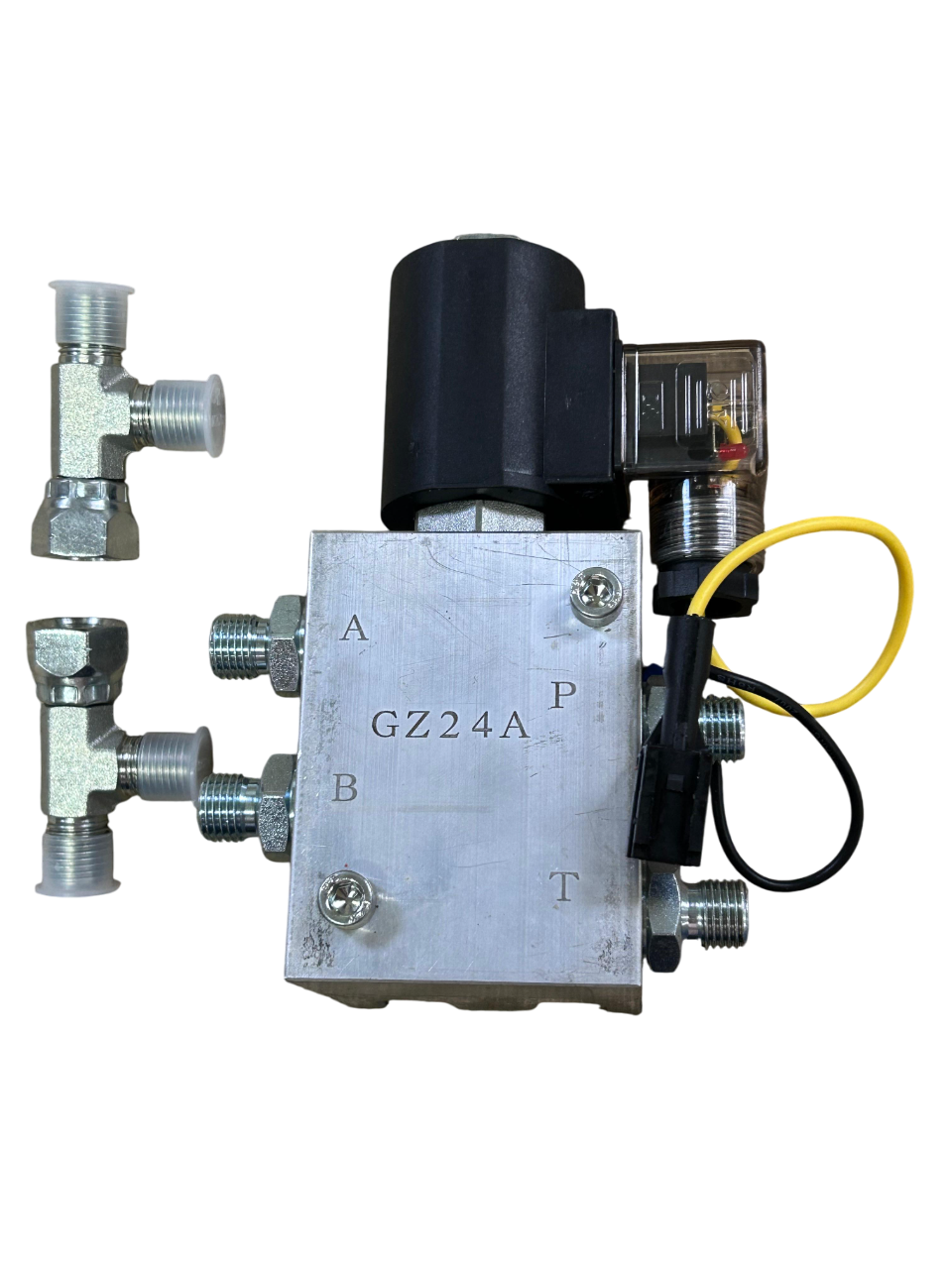Electro válvula solenoide de24v para acoplador de excavadora - Image 4